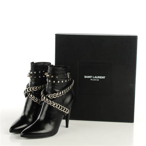 Saint Laurent Fetish 105 Ankle Boots 